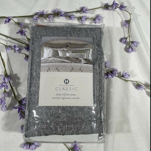 NWT Hotel Collection Classic Embossed Jacquard Quilted (1) Euro‎ Sham